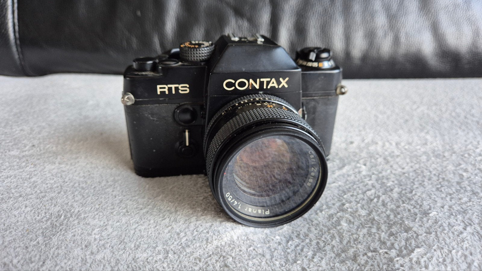 Contax RTS Carl Zeiss 50mm/1.4 Planar T*, Audio, Tv en Foto, Ophalen of Verzenden, Gebruikt, Spiegelreflex, Overige Merken