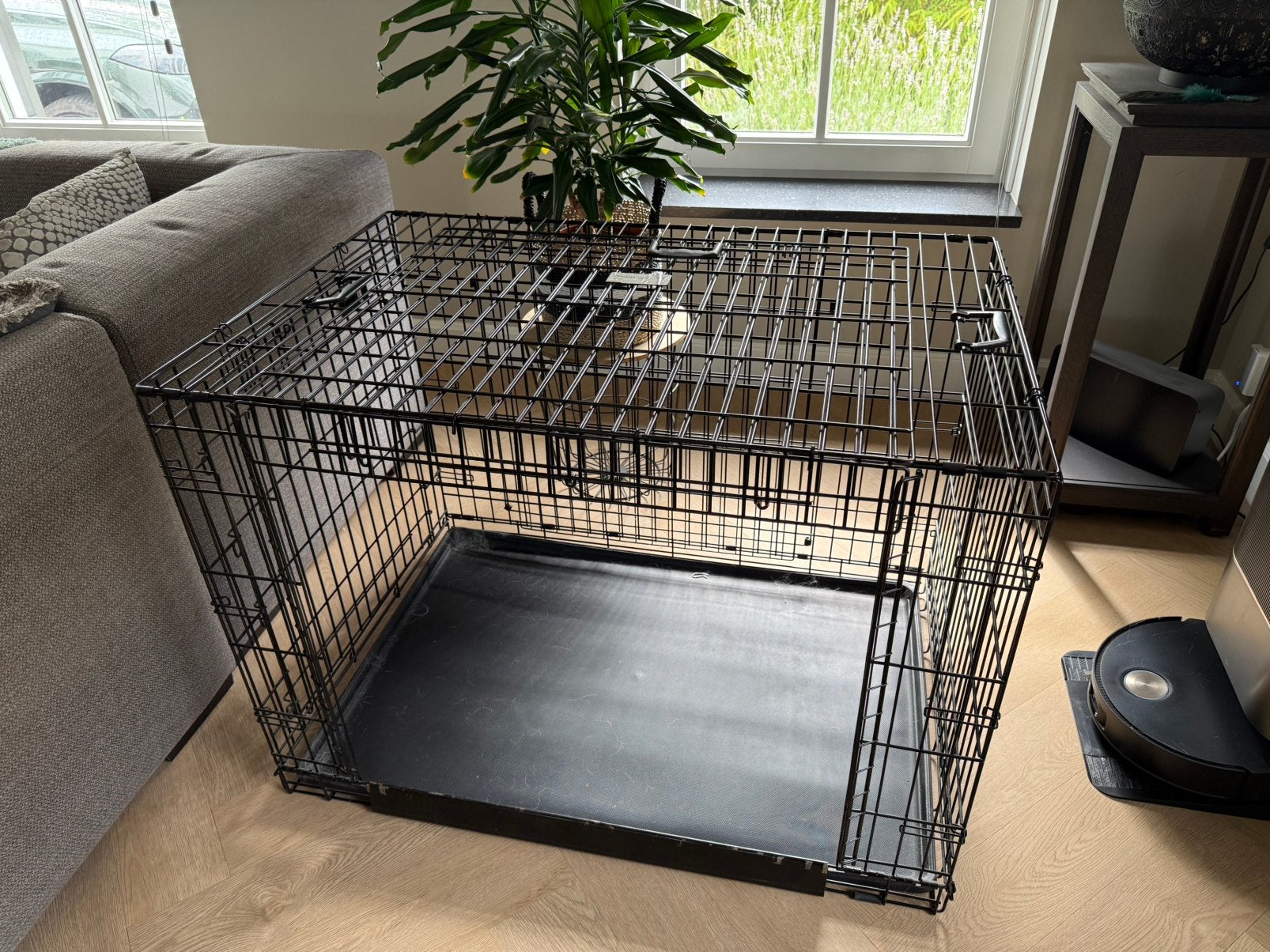Bench groot met roldeur en zijdeur 110x74x78, Ophalen, Gebruikt