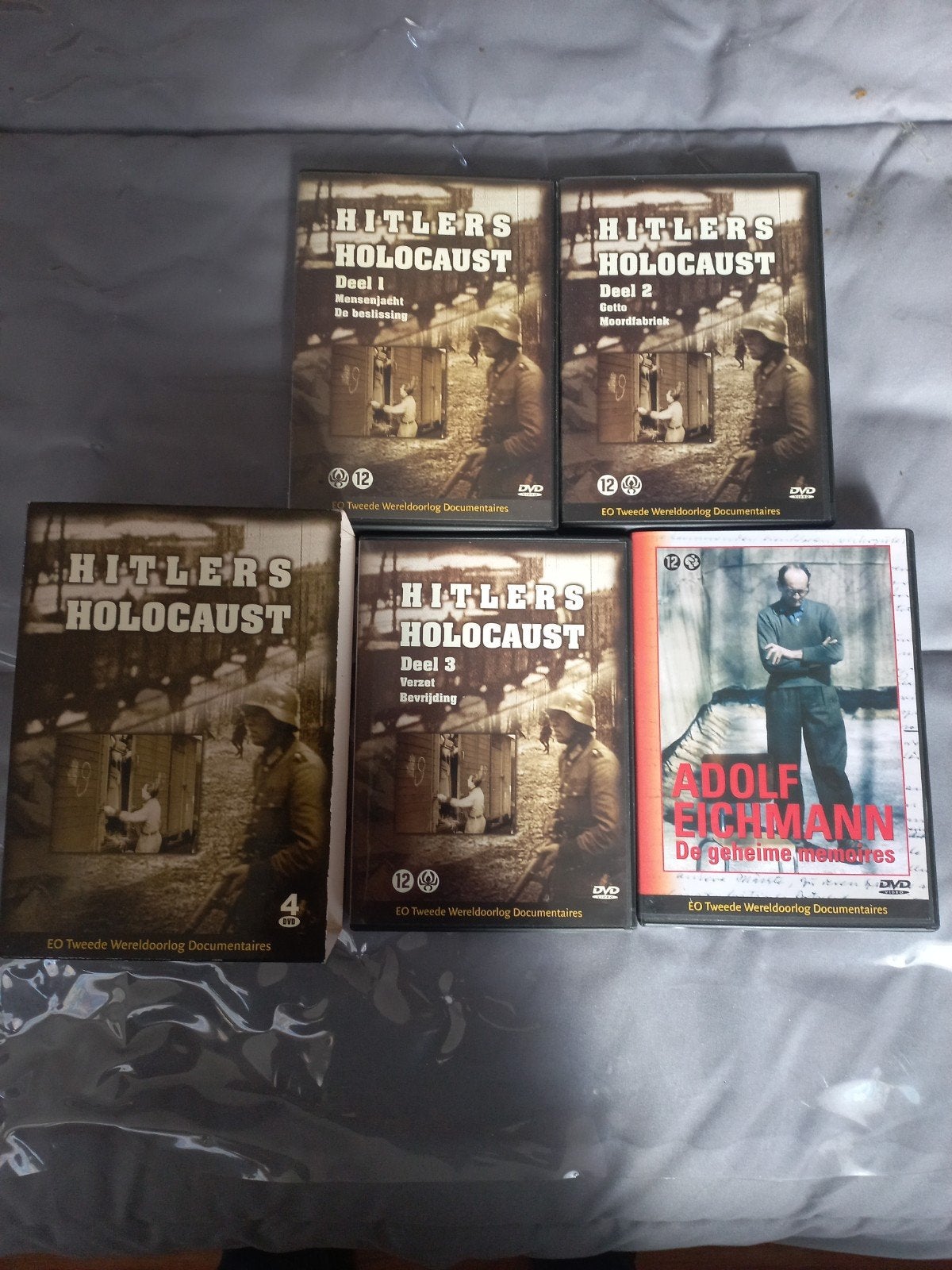 Hitlers Holocaust & Adolf Eichmann  WOII Document, Cd's en Dvd's, Gebruikt, Nederlands, Politiek of Geschiedenis, Vanaf 12 jaar