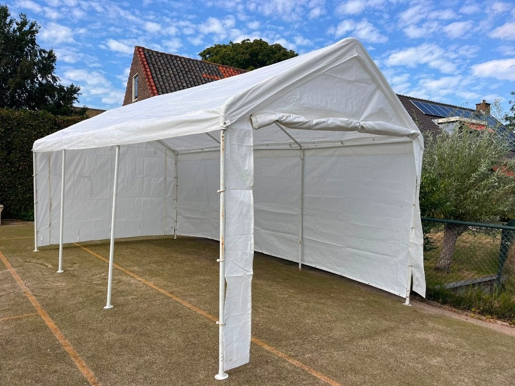 partytent 3x6 meter incl 4 zijwanden, Ophalen, Gebruikt, Partytent, Minder dan 4 meter
