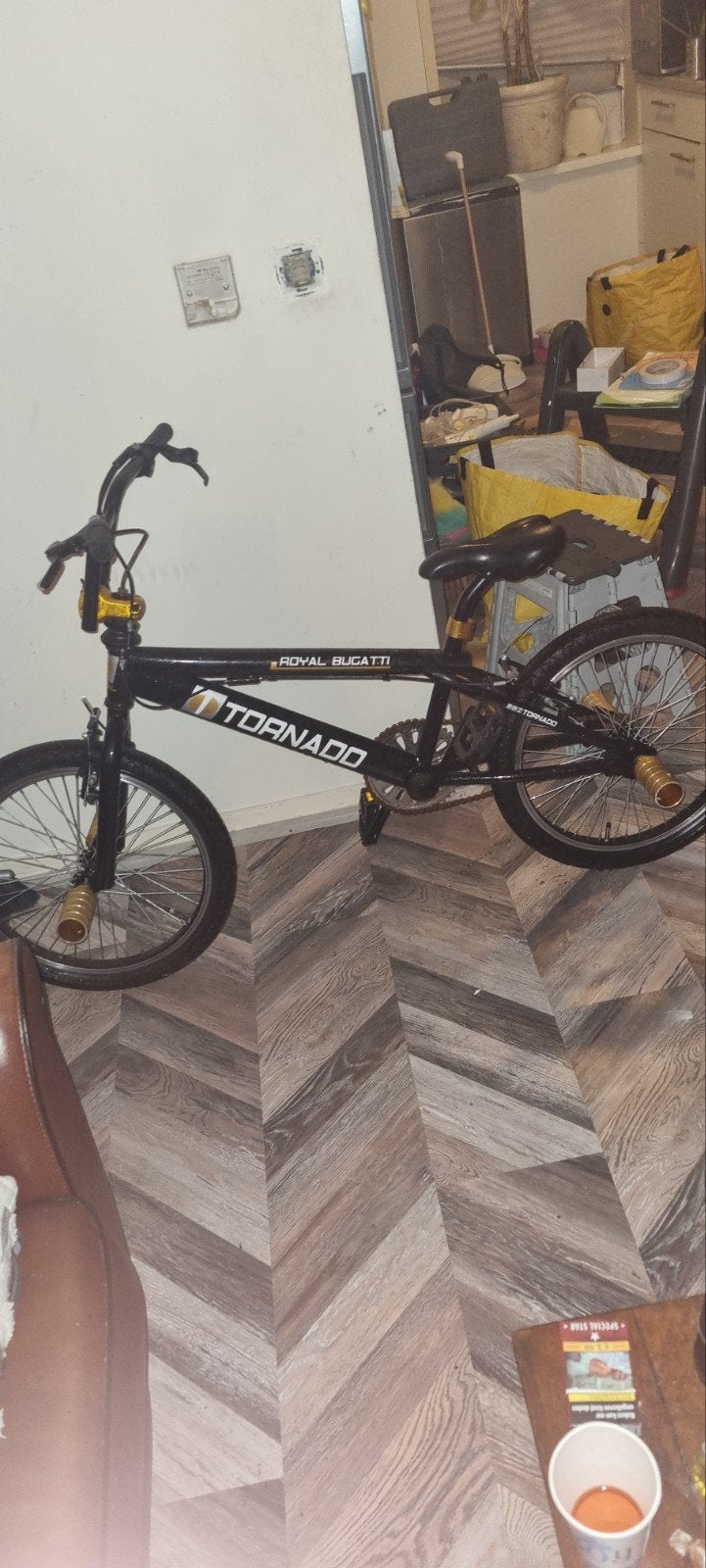 Royal Bugatti Tornado BMX - 360 stuur, voetsteunen, Fietsen en Brommers, Ophalen, Gebruikt, Royal Bugatti Tornado, Voetsteunen