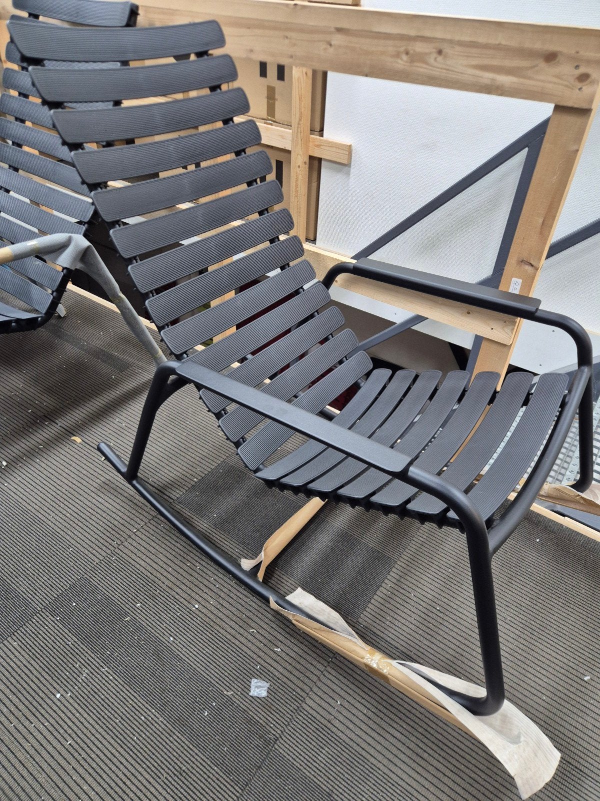nieuwe houe reclips lounge en schommelstoelen op voorraad, Ophalen, Nieuw, Blauw