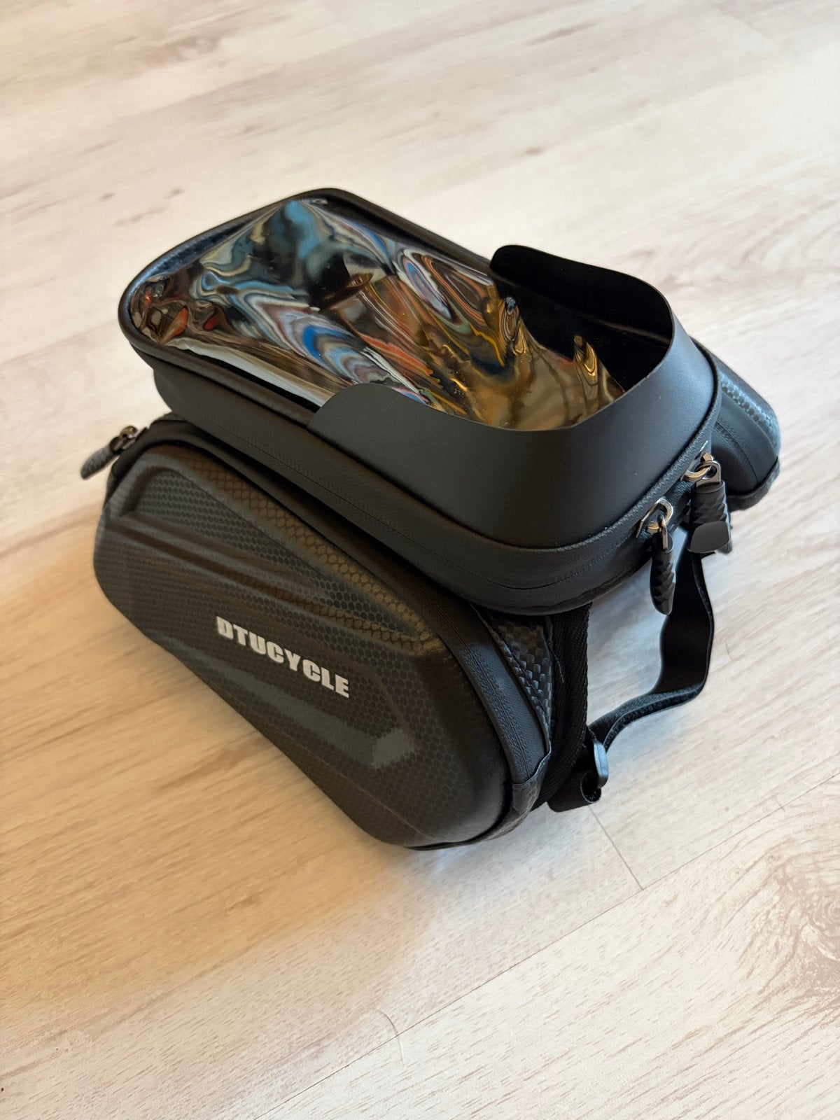 Afneembaar telefoonhoesje voor fiets met klittenband, Fietsen en Brommers, Fietsaccessoires | Fietstassen, Nieuw, Ophalen of Verzenden