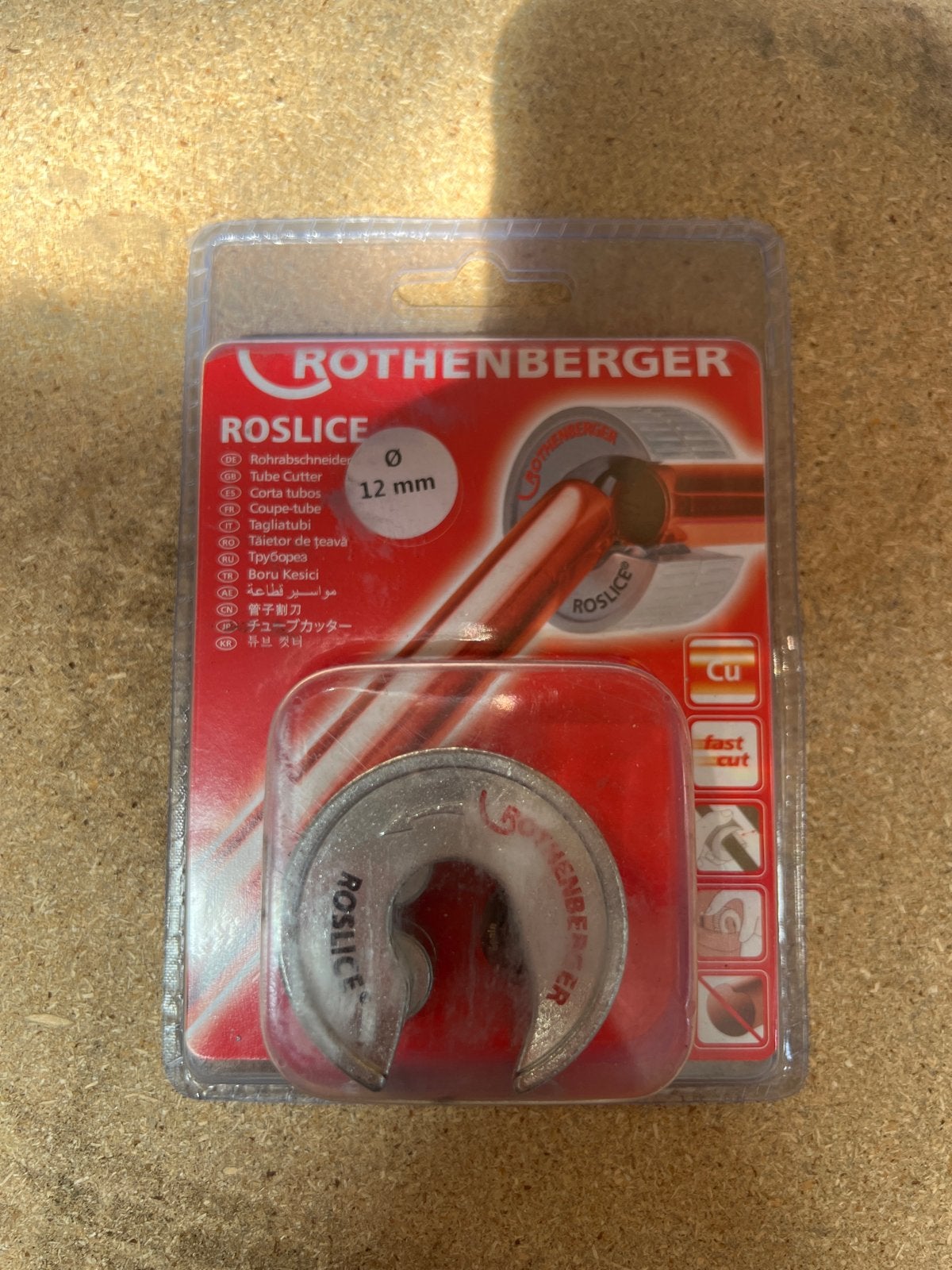 Rothenberger Roslice 12mm pijpsnijder, Ophalen of Verzenden, Nieuw