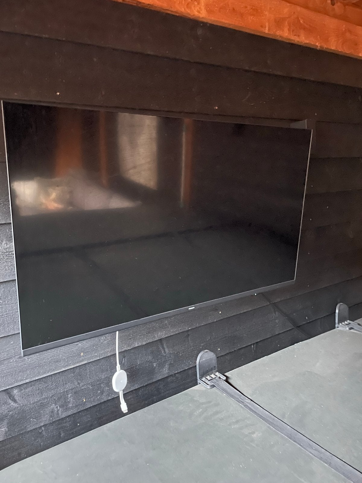 Philips smart tv 50 inch kapot scherm, Ophalen, Philips, Gebruikt, 50 Hz
