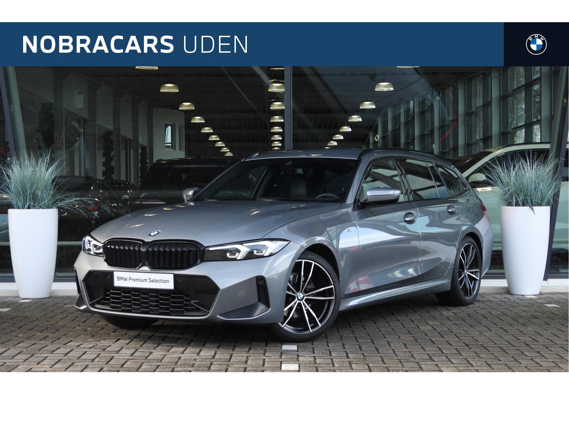 BMW 3 Serie Touring 320i M Sport Automaat / Sportstoelen / M, 4 cilinders, Met garantie (alle), 93 €/maand, 3-Serie