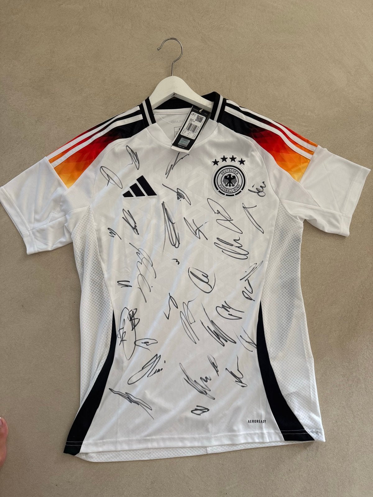 Gesigneerd Duitsland EK 2024 Shirt Maat M met Certificaat, Maat M, Ophalen of Verzenden, Nieuw, Shirt