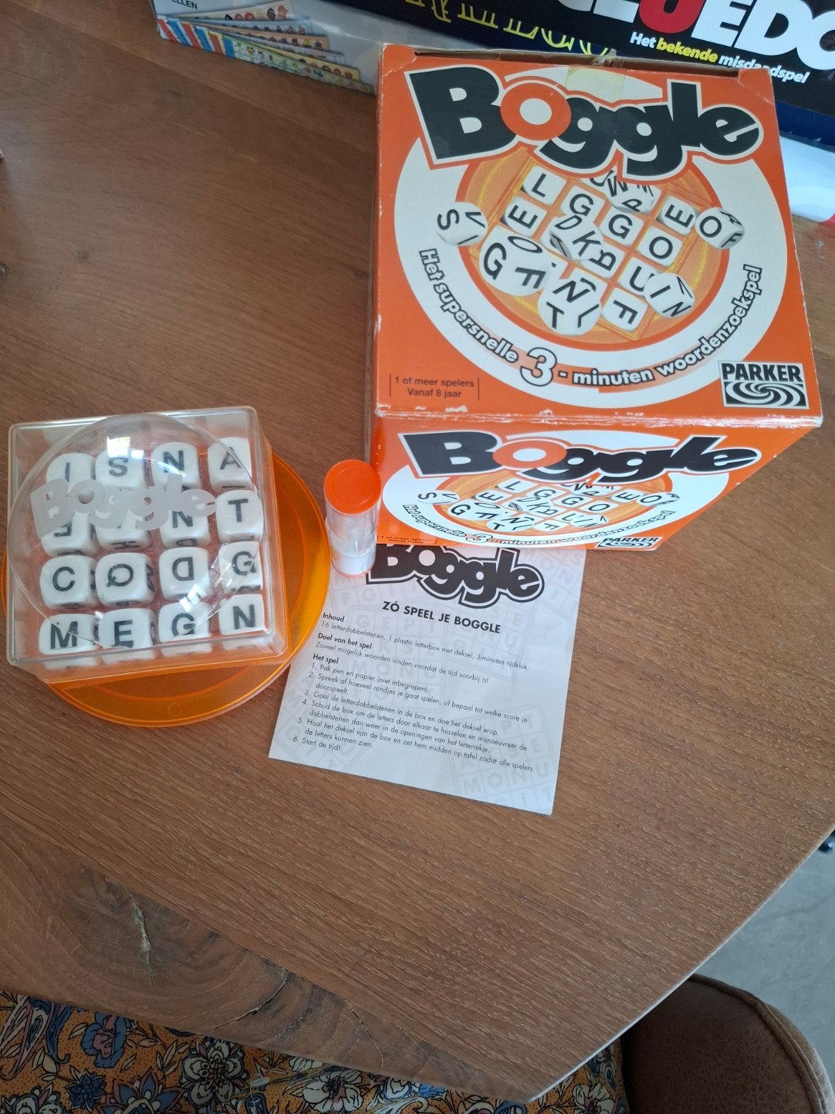 Boggle, Hobby en Vrije tijd, Vijf spelers of meer, Ophalen of Verzenden, Zo goed als nieuw, Parker