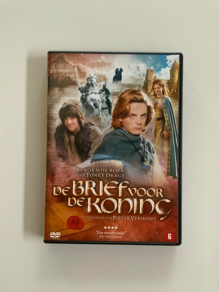 DVD De Brief voor de Koning - Avonturenfilm, Cd's en Dvd's, Overige genres, Ophalen of Verzenden, Zo goed als nieuw, Vanaf 6 jaar