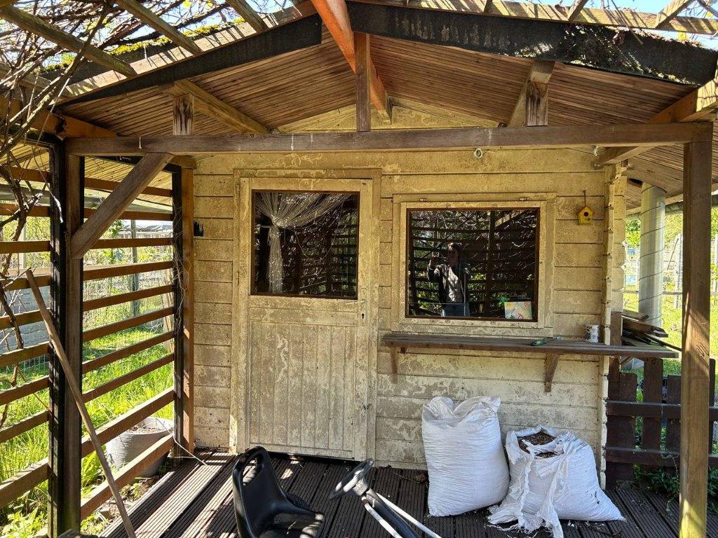 Tuinhuisje, Ophalen, Tuinhuis, 250 tot 500 cm, 1 raam