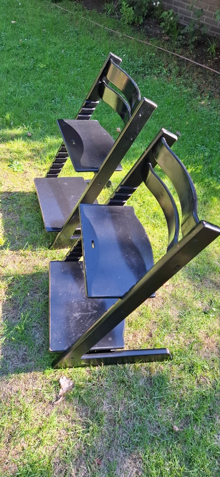 2x Stokke Tripp Trapp kinderstoel – gebruikt – set van 2, Kinderen en Baby's, Ophalen, Gebruikt, Meegroeistoel