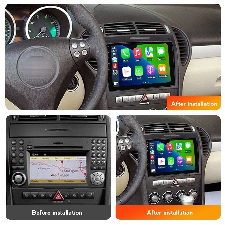 Apple carplay Navigatie Mercedes SLK R171 2006 android 15, Oberonweg 262 3208pg, Nieuw, Ophalen of Verzenden, Dynavin