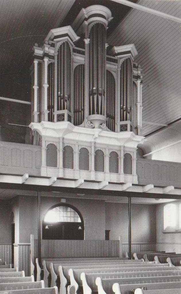 Musselkanaal    Geref Kerk, Ophalen of Verzenden, 1940 tot 1960, Ongelopen, Groningen