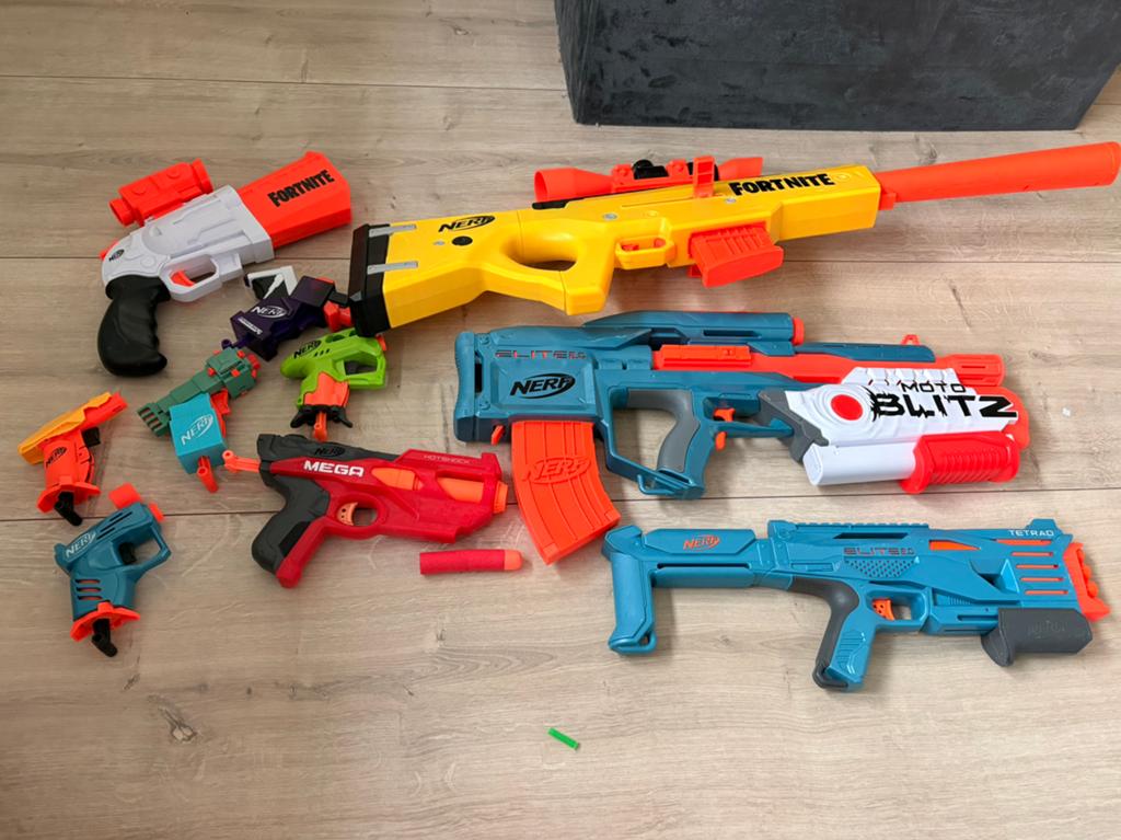 Diverse Nerfs te koop, Ophalen of Verzenden, Gebruikt, Jongen