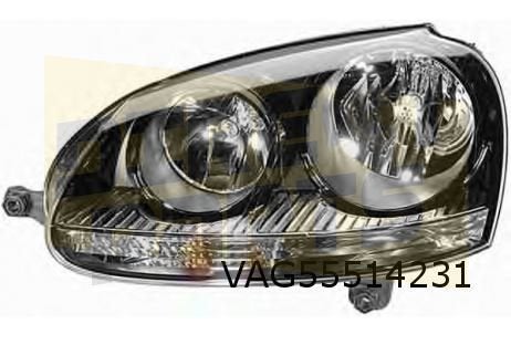 Volkswagen Golf V 11/03-2/09 (1K1) koplamp Links (GTi) (zwar