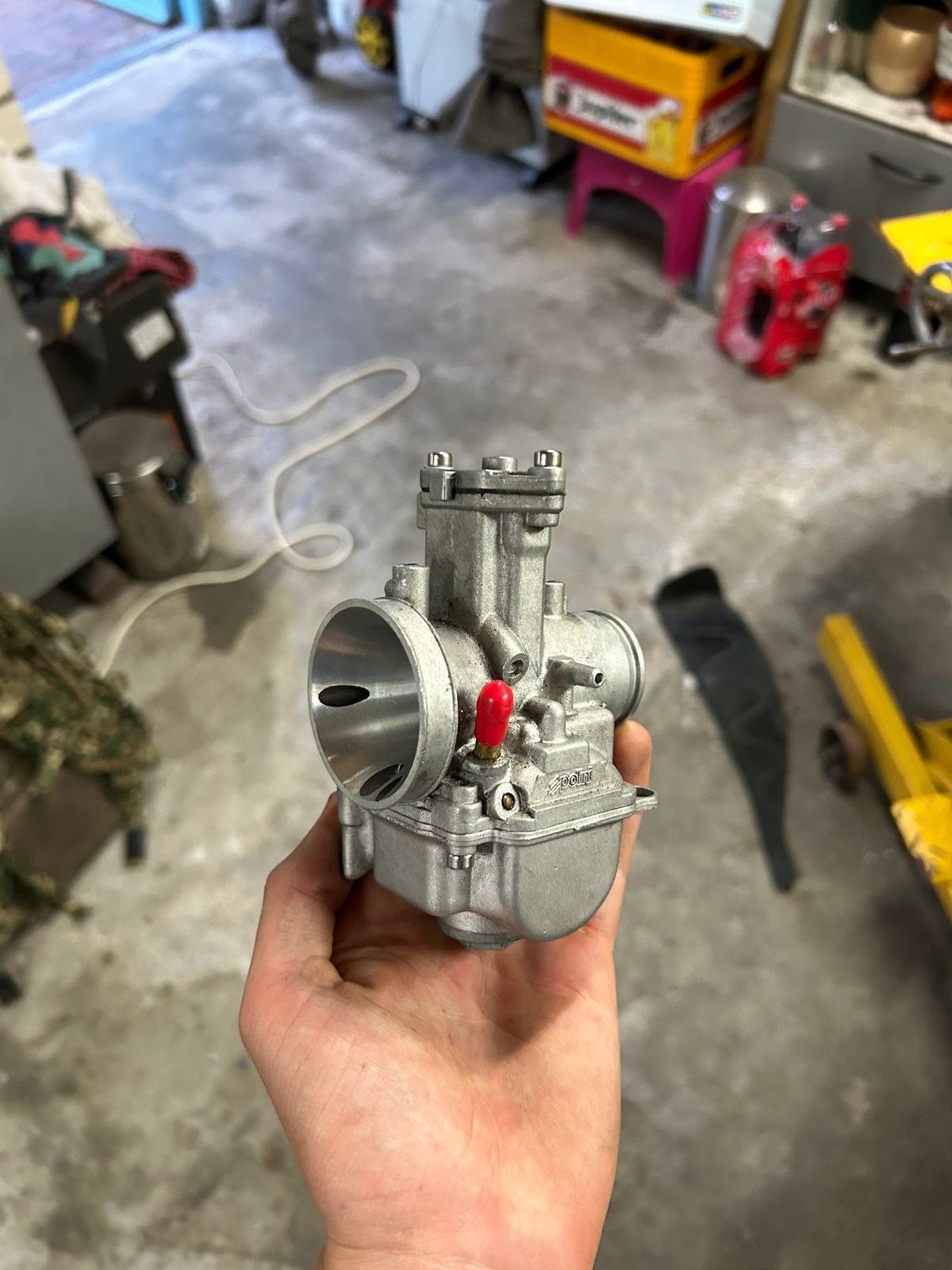 Polini 28mm pwk, Ophalen of Verzenden, Zo goed als nieuw, Carburateur