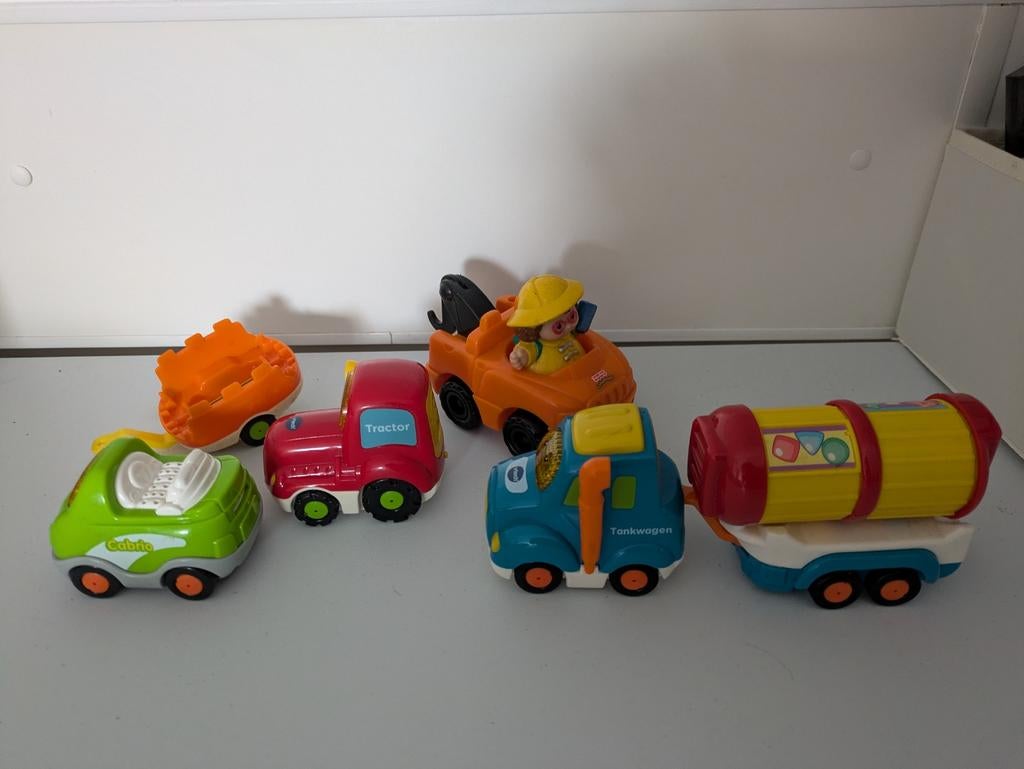 V Tech auto's, Ophalen of Verzenden, 6 maanden tot 2 jaar