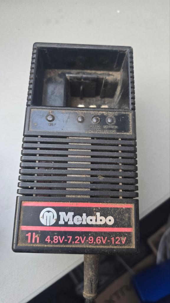 Metabo acculader 4.8V-12V (zonder accu), Verzenden, Gebruikt, Overige typen