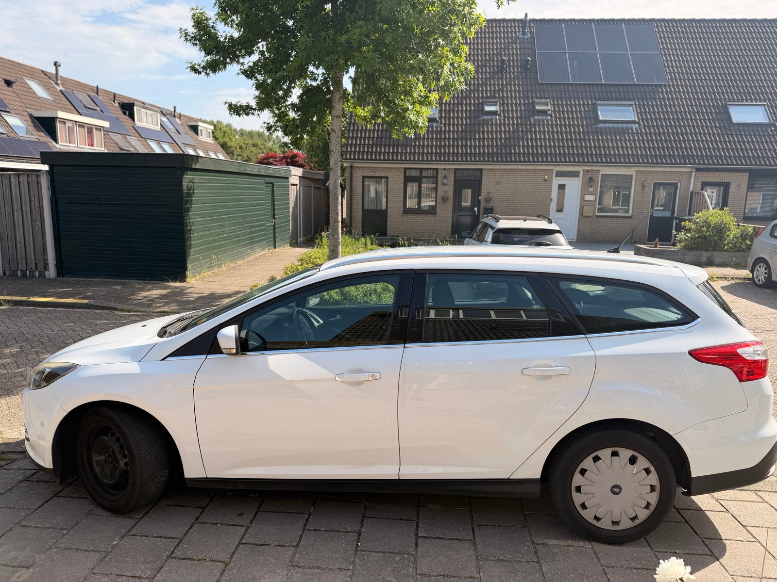Ford Focus 1.6 Tdci 77KW Wagon 2013 Wit, Auto's, 4 cilinders, Wit, Origineel Nederlands, Stationwagon