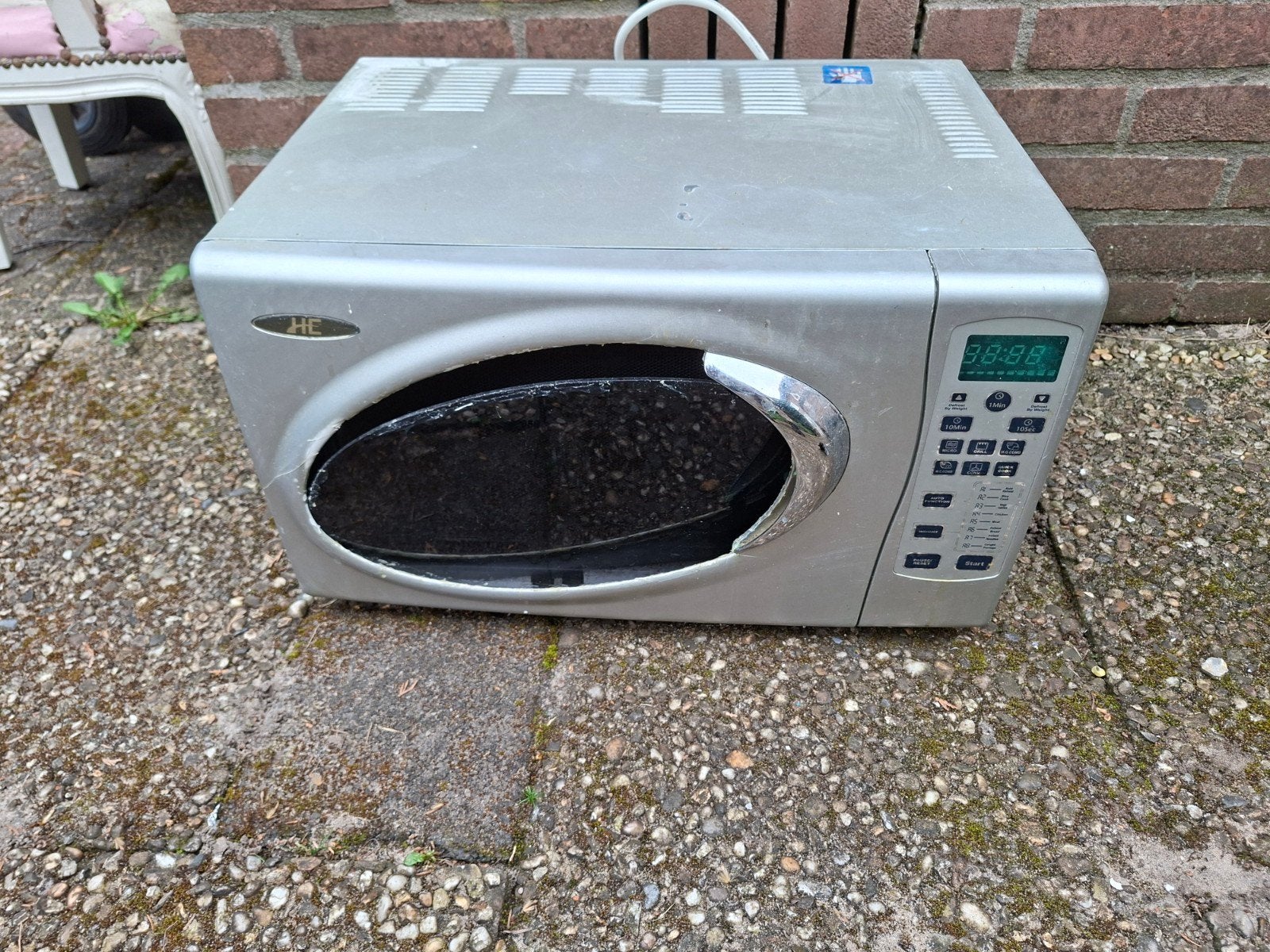 HE Magnetron -(Glas Kapot), Witgoed en Apparatuur, Ophalen, Magnetron, Niet werkend, 45 tot 60 cm