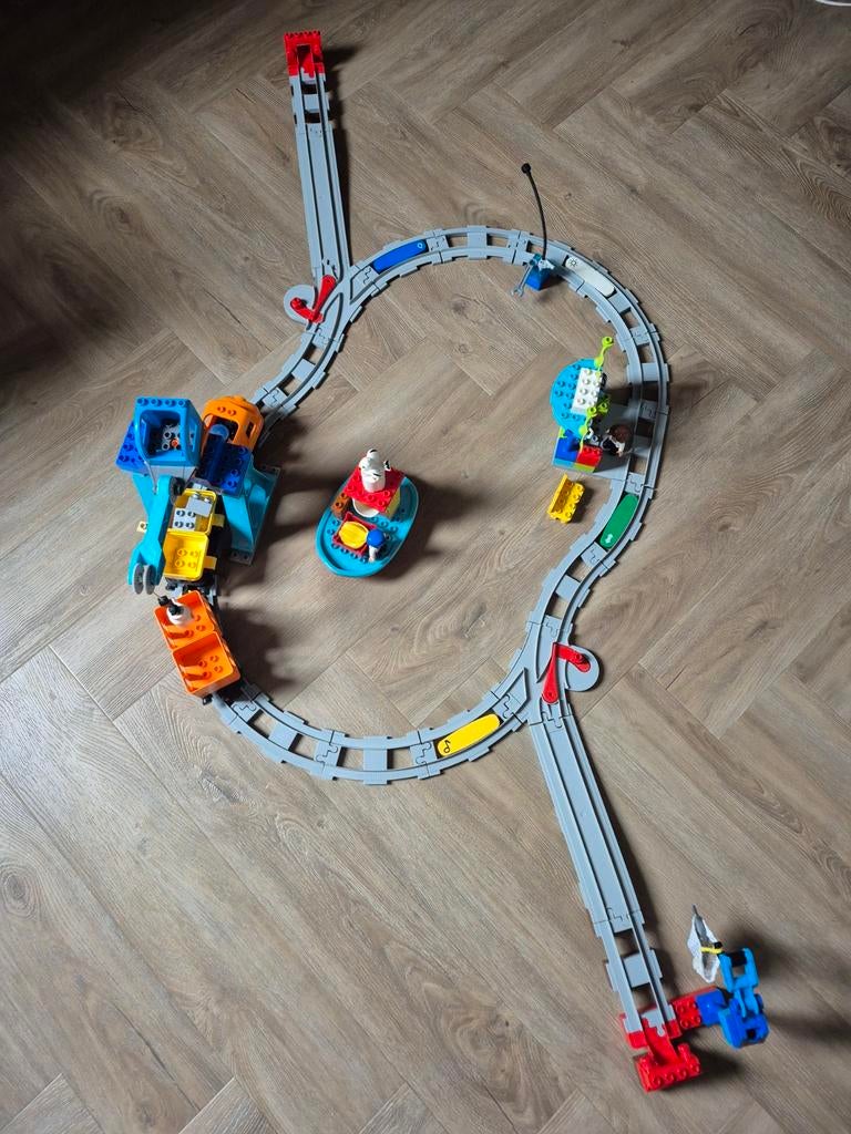 Lego duplo goederentrein 10875, Ophalen, Elektrisch, Overige merken