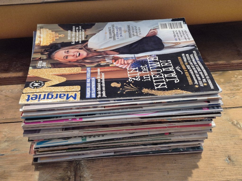 Tijdschrift Margriet diverse nrs van 2023, Ophalen, Gelezen, Damesbladen