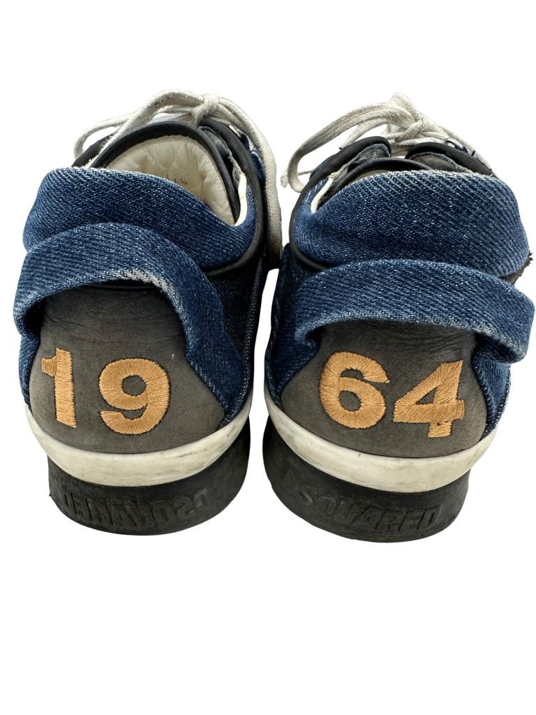 Dsquared veterschoenen 41, Blauw, Ophalen of Verzenden, Sneakers of Gympen, Zo goed als nieuw