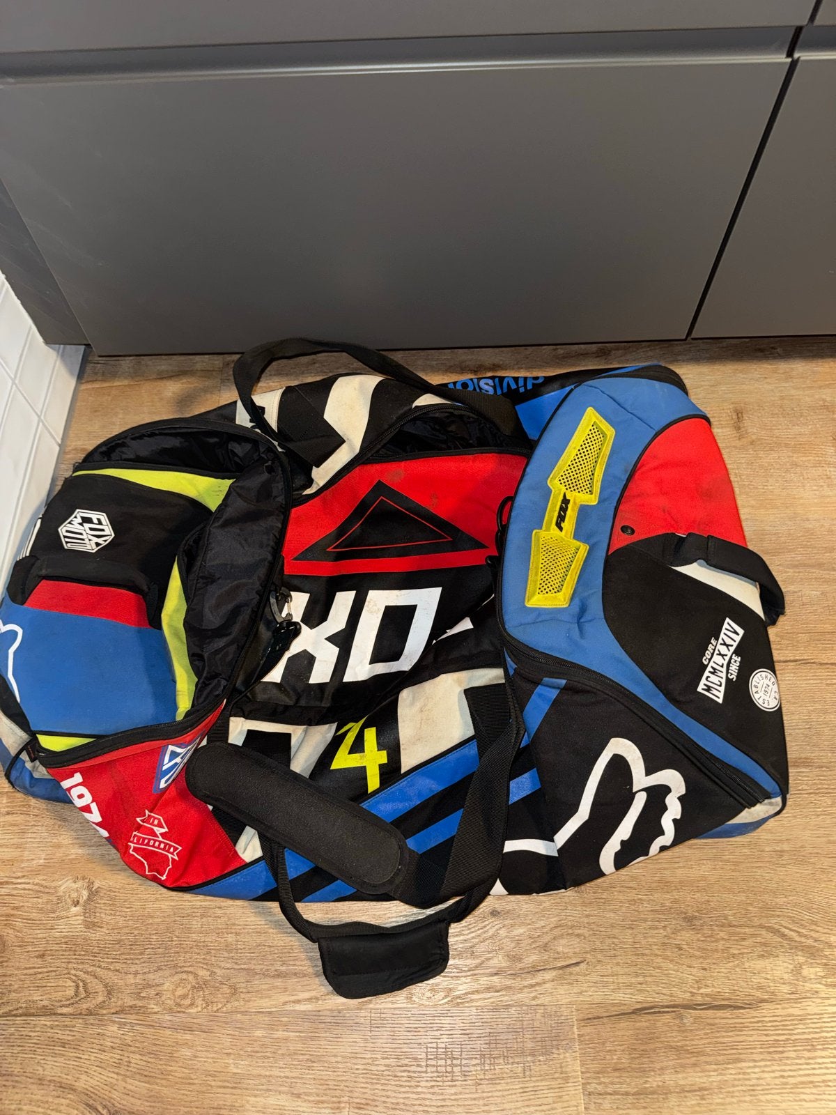 Fox Racing sporttas/reistas - Gebruikt, 30 cm of meer, Gebruikt, Overige kleuren, Ophalen of Verzenden