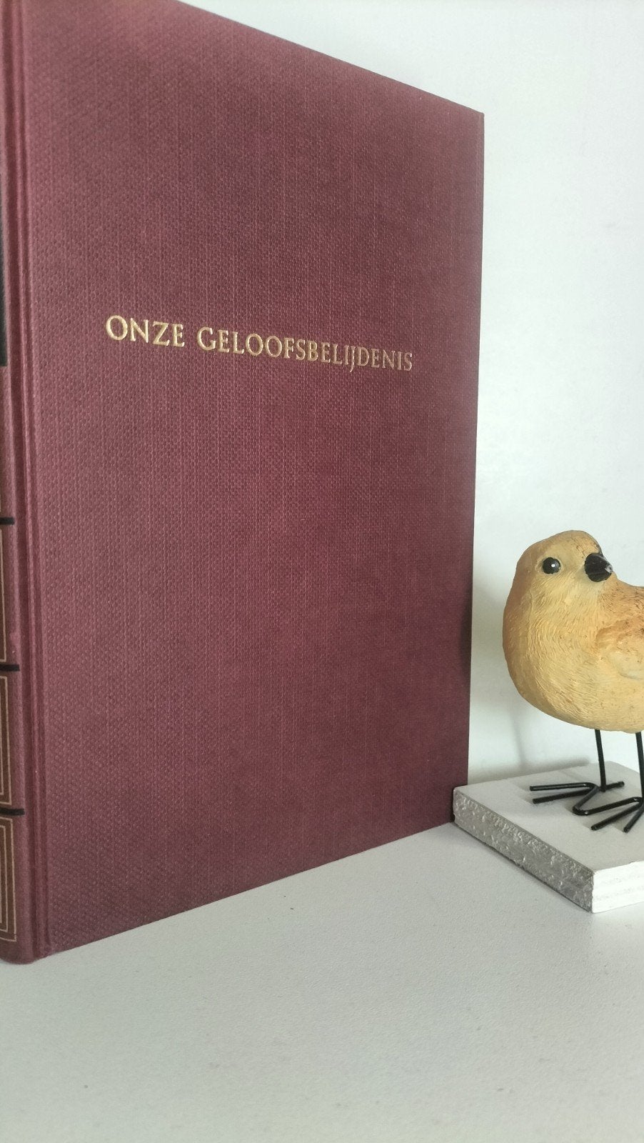 Feenstra, Ds. J.G.; Onze Geloofsbelijdenis, Ophalen of Verzenden, Gelezen, Christendom | Protestants