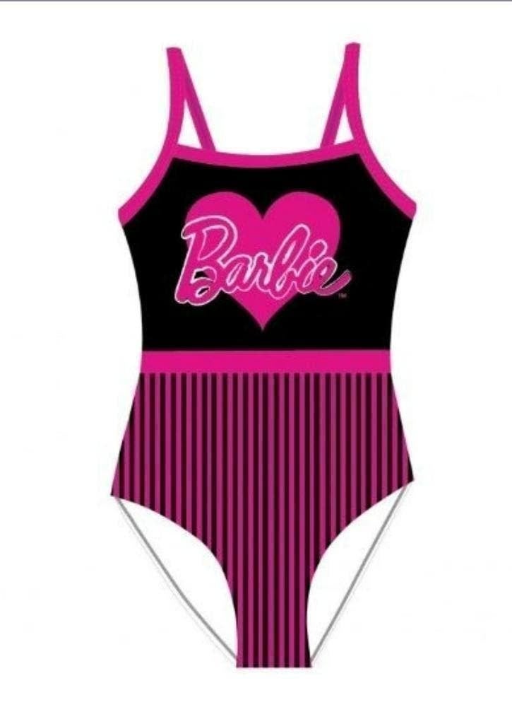 Barbie Zwempak / Badpak - Maat 104/110 - 116/122 - 128/134, Maat 116, Meisje, Badpak, Nieuw