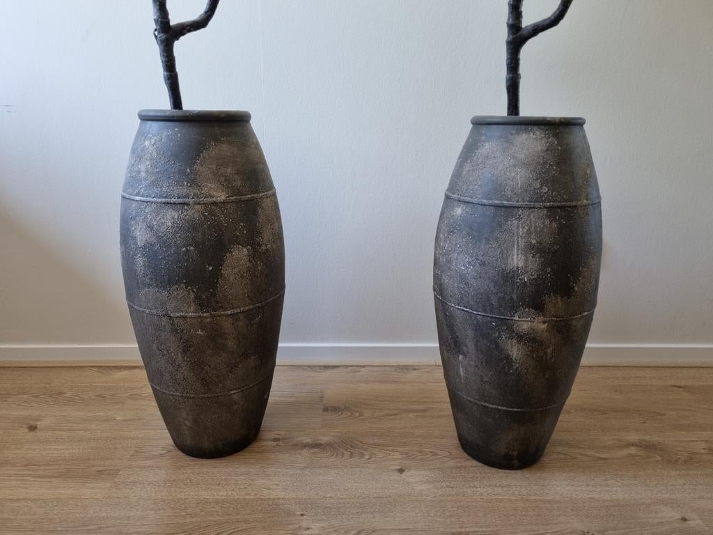 Siervazen, Huis en Inrichting, Woonaccessoires | Vazen, Ophalen, Overige kleuren, Minder dan 50 cm, Glas