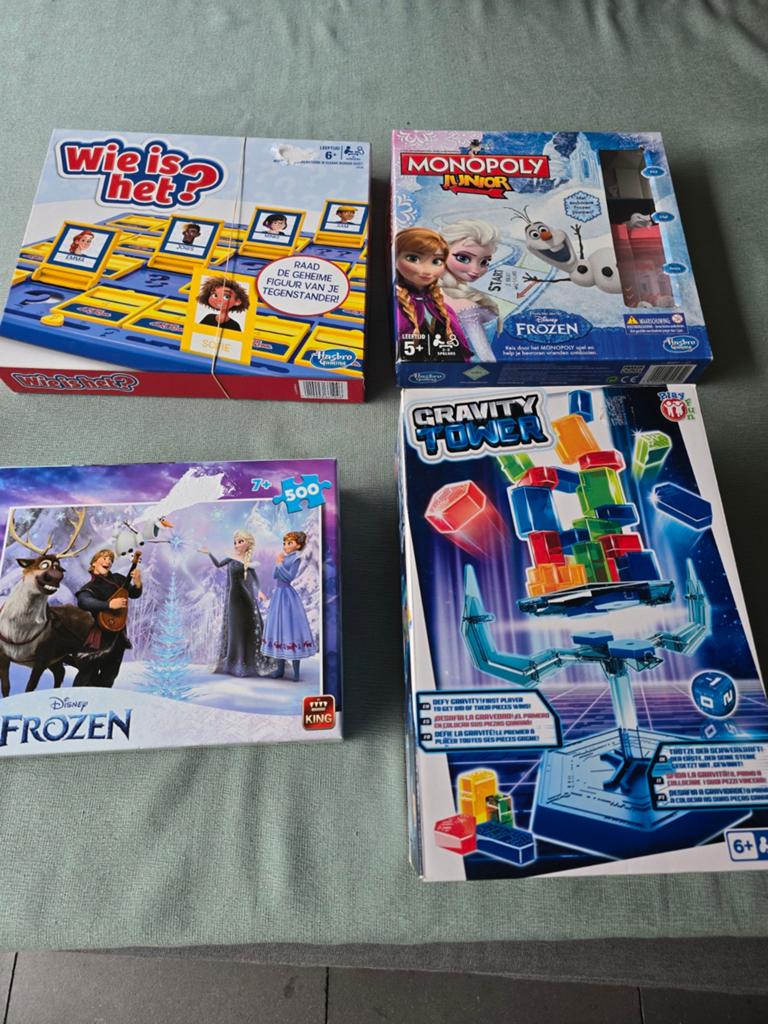 Set spellen en puzzel, Ophalen of Verzenden