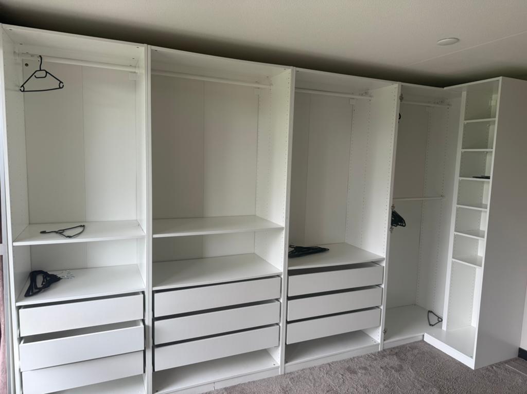 Ikea pax kast, Ophalen, 50 tot 75 cm, 200 cm of meer, 200 cm of meer