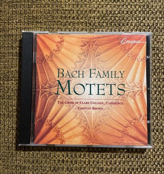 Bach Family Motets - The Choir of Clare College, Cambridge, Ophalen of Verzenden, Zo goed als nieuw, Inclusief doosje, Barok