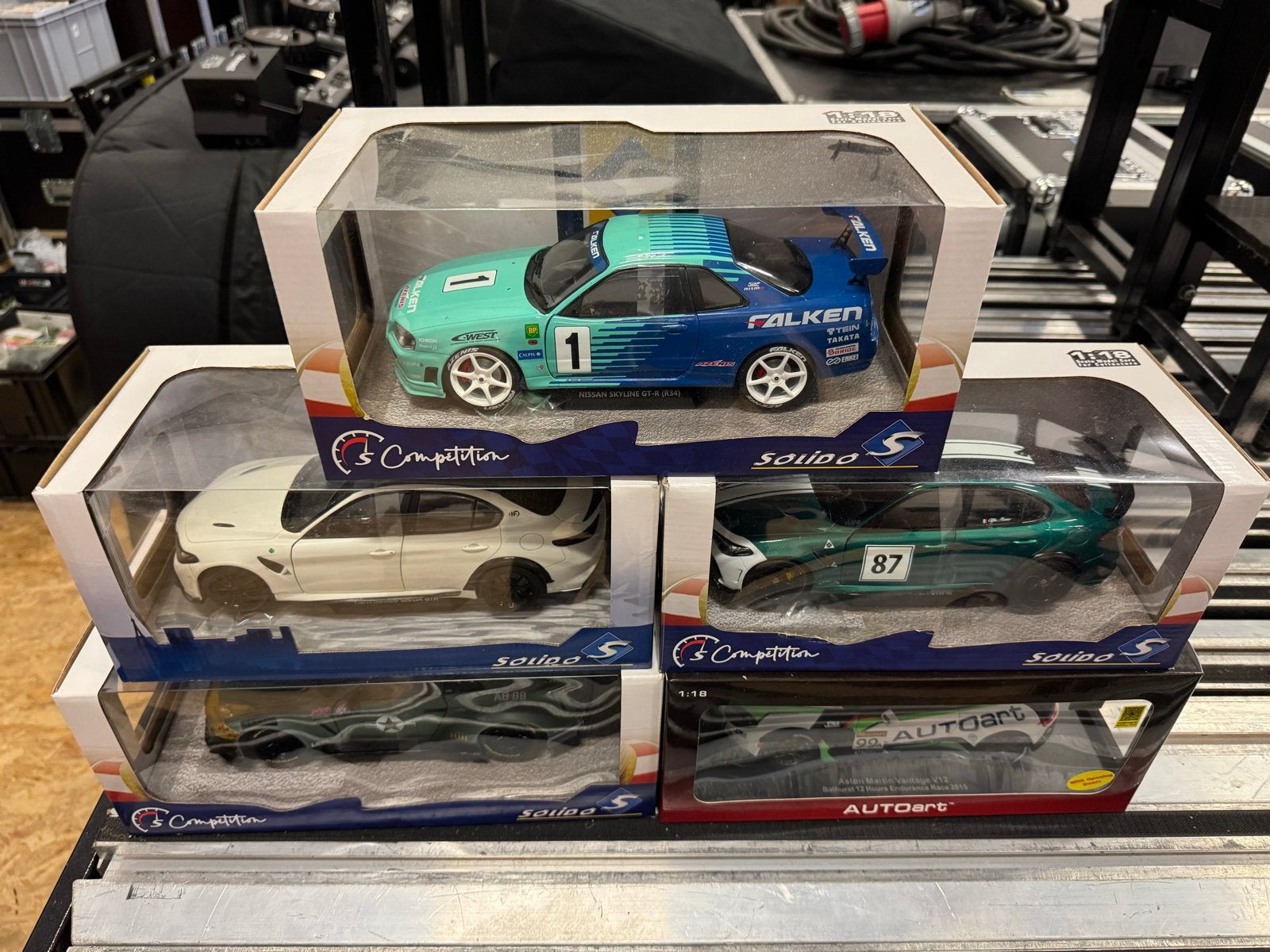 Partij Modelauto's 1:18 - Solido, AutoArt, Hobby en Vrije tijd, Modelauto's | 1:18, Auto, Autoart, Auto, Nieuw