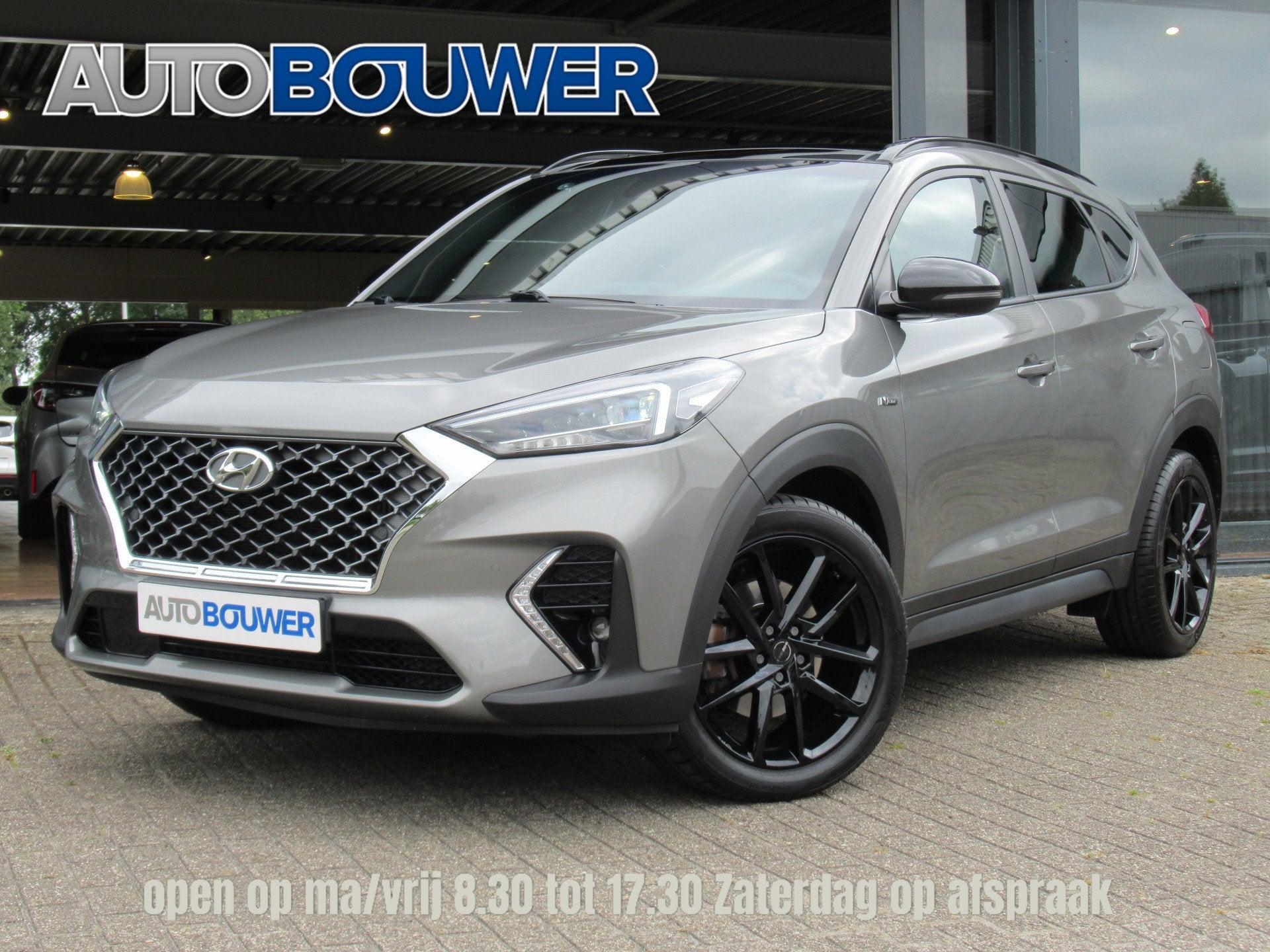 Hyundai Tucson 1.6 T-GDI 177 PK 4WD N-Line 2e eigen | dealer, Auto's, Automaat, Dealer onderhouden, Gebruikt, 1591 cc
