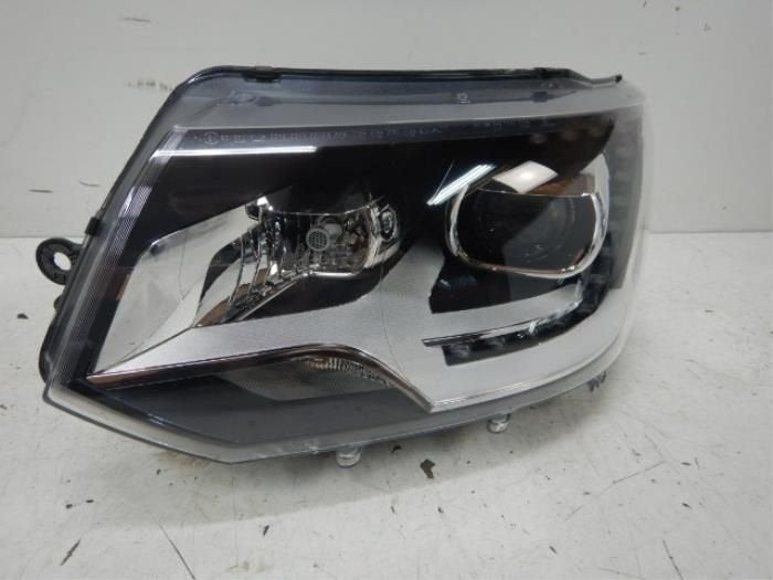 VW Transporter T5 Xenon LED Koplamp Links, Ophalen of Verzenden, Gebruikt