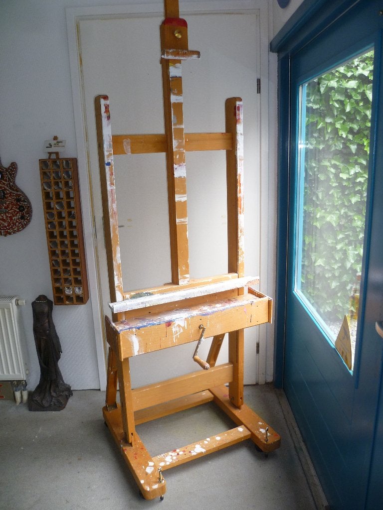Atelier Opruiming Schildersezel met slinger Mabef, Hobby en Vrije tijd, Ophalen, Gebruikt, Ezel