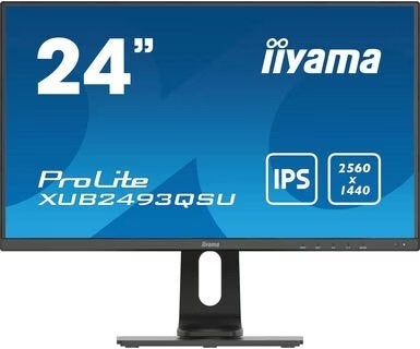 iiyama ProLite XUB2493QSU-B1| 24” QHD IPS Monitor