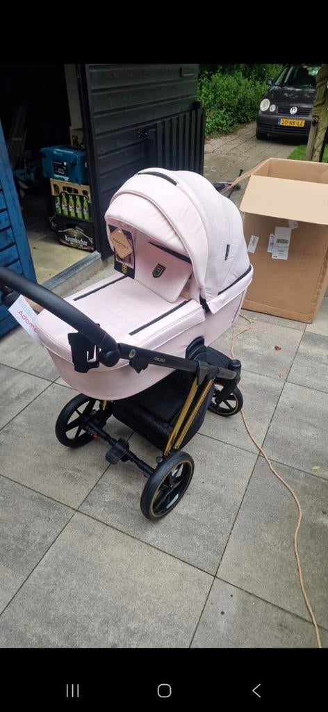 Adamex Kinderwagen 3-in-1 met alle toebehoren, Met autostoeltje, Zo goed als nieuw, Combiwagen, Ophalen