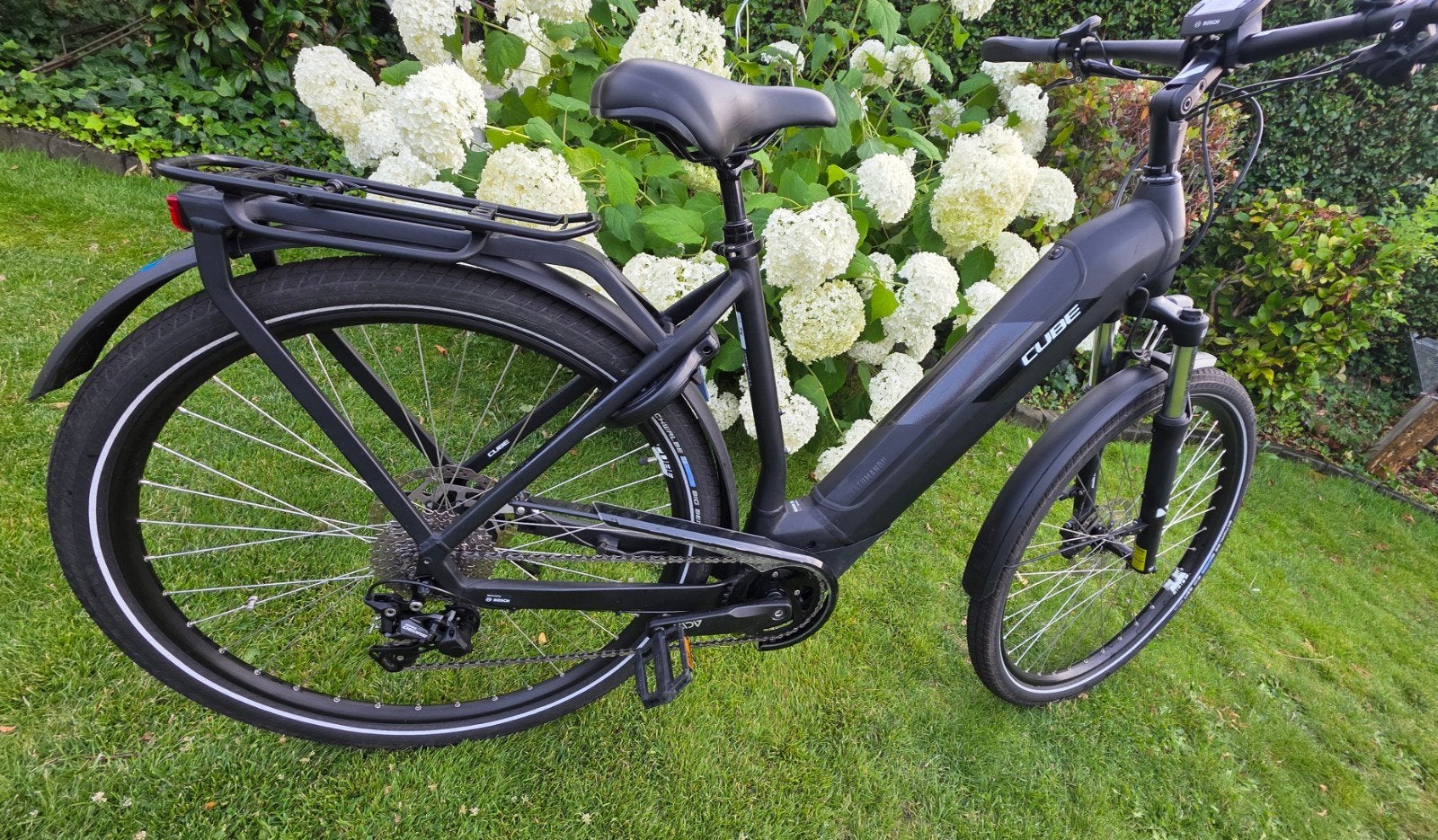 Elektrische fiets Cube Kathmandu 1024 km gefietst zgan, 51 tot 55 cm, Ophalen, Zo goed als nieuw