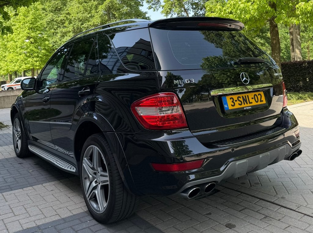 Mercedes ML63 AMG 10th Anniversary | NL | 2e eigenaar, Automaat, Zwart, Leder, Vierwielaandrijving
