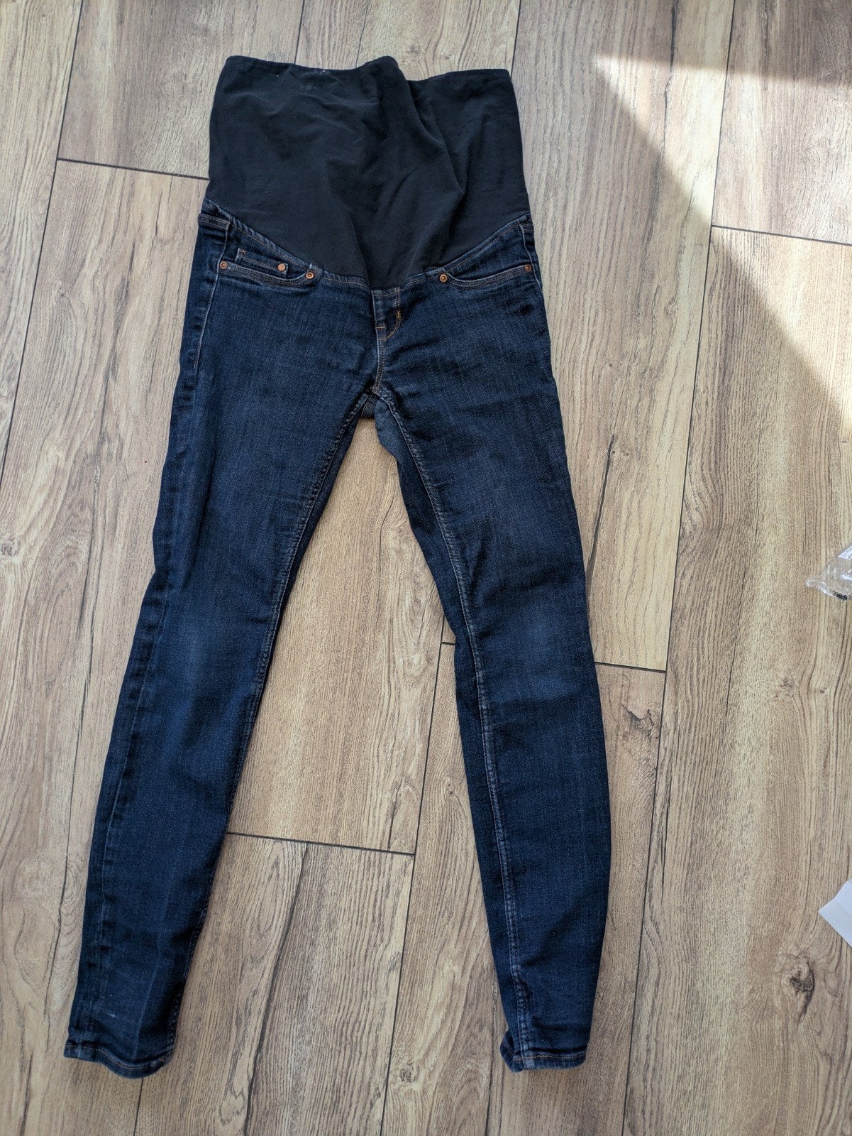 Pregnancy jeans, Blauw, Zo goed als nieuw, Broek of Spijkerbroek, Ophalen