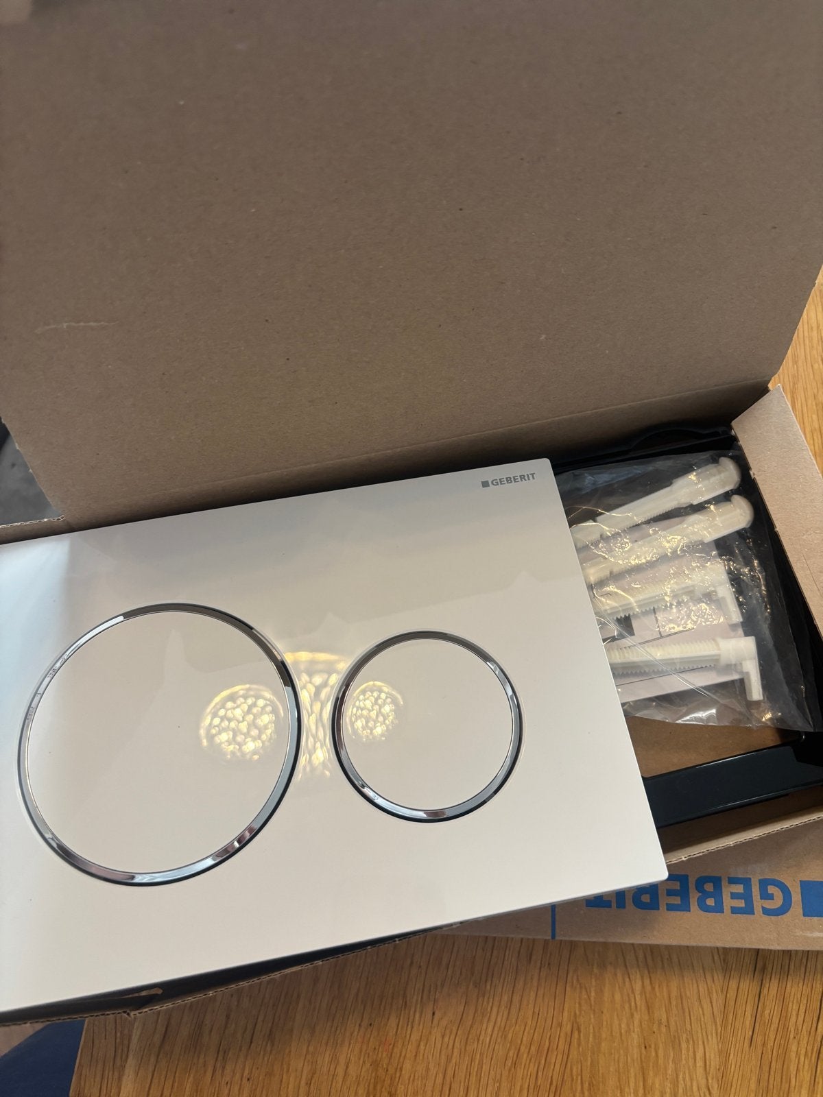 Geberit Sigma20 bedieningsplaat voor toilet, Ophalen of Verzenden, Nieuw, Toilet