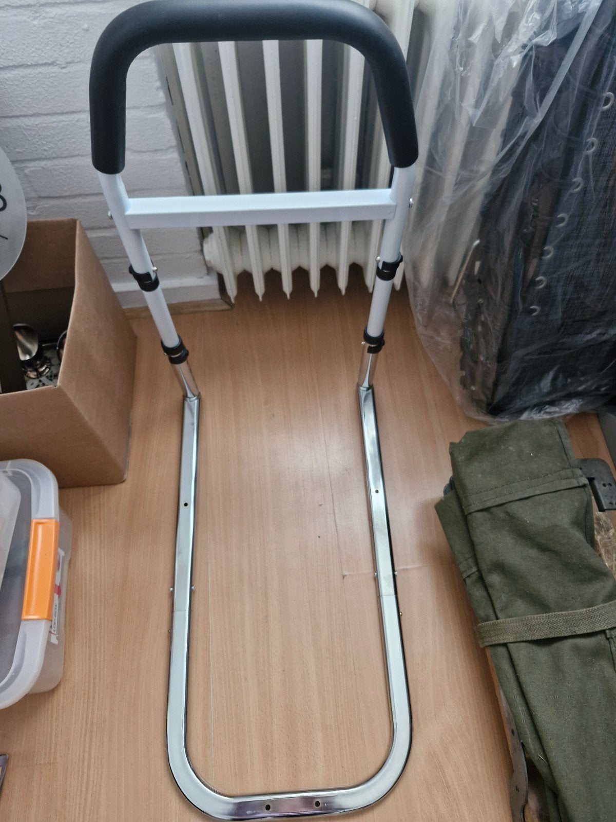 Bed steun, Ophalen, 90 cm, Zo goed als nieuw, Metaal