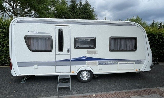 Hobby 495 UL Excellent enkele bedden, Schokbreker, Rondzit, Hobby, Particulier