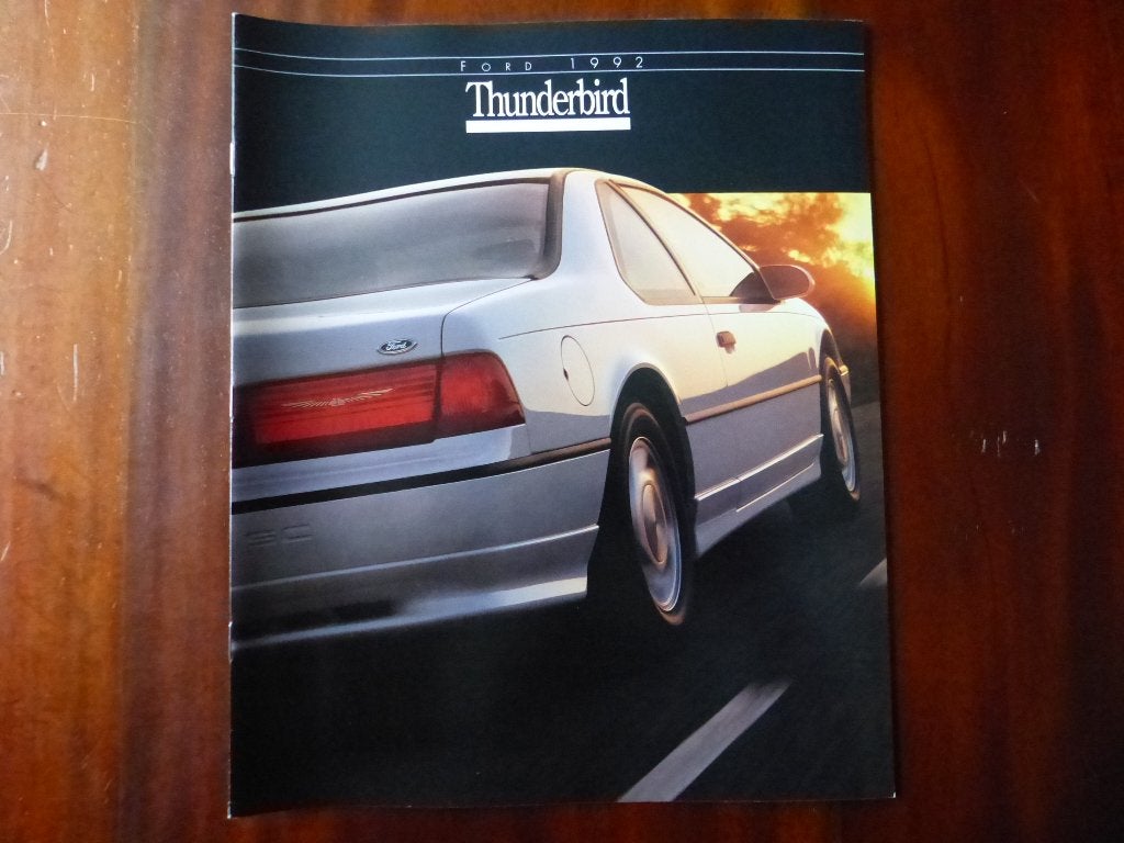Ford Thunderbird 1992 brochure USA, Verzenden, Zo goed als nieuw, Ford