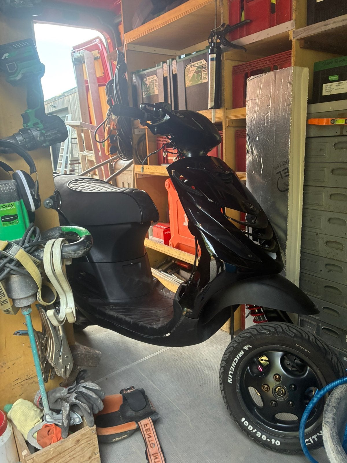 Zip 70cc teruil, Ophalen, Zo goed als nieuw, Tweetakt, Zip