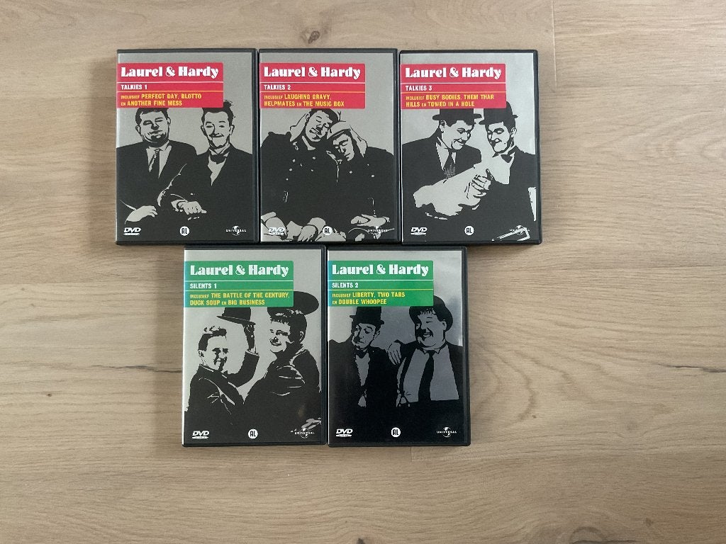 Laurel & Hardy, Ophalen of Verzenden, Gebruikt, Overige typen