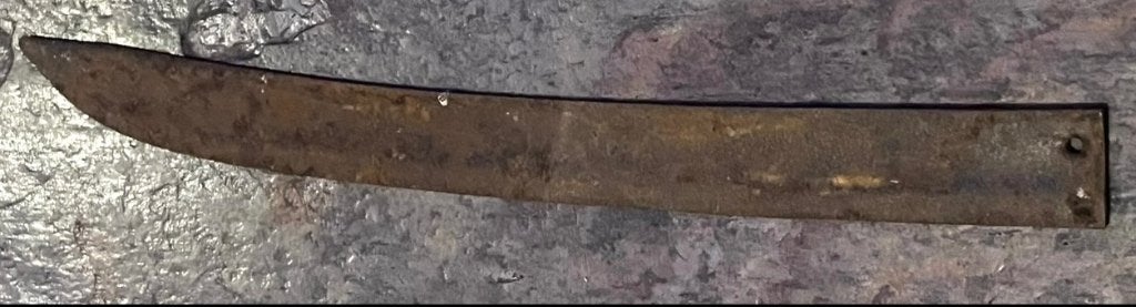 Antiek Indonesisch kapmes / Golok lemmet (60+ cm erfenis), Verzenden, Landmacht, Azië, Zwaard of Sabel